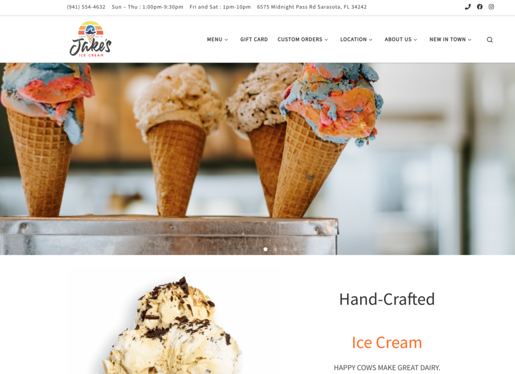 Jake's Ice Cream Shop Jake's Ice Cream Shop